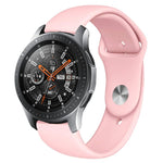 Cinturino in silicone monocromatico per applicare Samsung Galaxy Watch Active 22mm