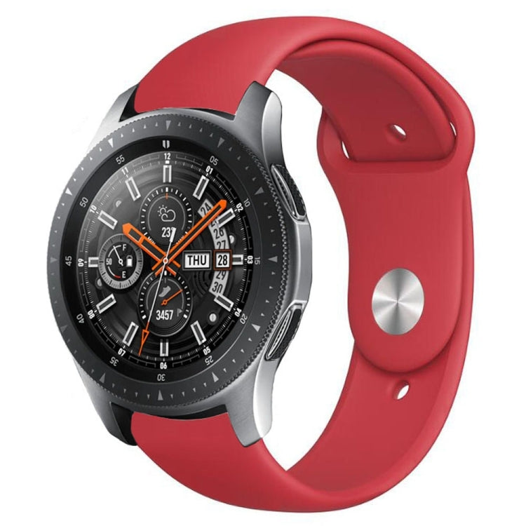 Cinturino in silicone monocromatico per applicare Samsung Galaxy Watch Active 22mm