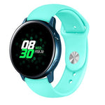 Cinturino in silicone monocromatico per applicare Samsung Galaxy Watch Active 22mm