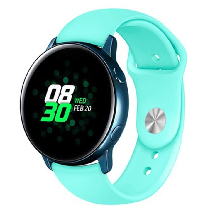 Cinturino in silicone monocromatico per applicare Samsung Galaxy Watch Active 22mm