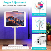 Supporto Regolabile in Alluminio per Smartphone e Tablet