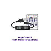 Controller musicale Bluetooth USB 5V per striscia LED WS2812B