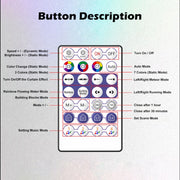 Controller musicale Bluetooth USB 5V per striscia LED WS2812B