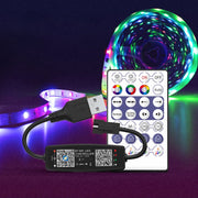 Controller musicale Bluetooth USB 5V per striscia LED WS2812B