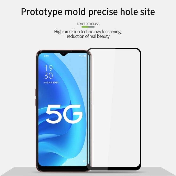 Pellicola in vetro temperato a schermo intero PINWUYO 9H 2.5D, For OPPO A55, For Realme 8i