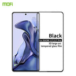 Pellicola in vetro temperato con schermo curvo antideflagrante MOFI 9H 3D, For Xiaomi Mi 11T / 11T Pro