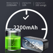 AEC BT518 Altoparlante Bluetooth con Sveglia LED