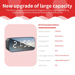 AEC BT518 Altoparlante Bluetooth Portatile con Sveglia LED