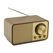 Altoparlante retrò wireless in legno BT5.0
