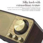 Altoparlante retrò wireless in legno BT5.0