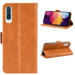 Custodia per cellulare in pelle con supporto a portafoglio per Samsung Galaxy A50, For Galaxy A50