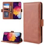 Custodia per cellulare in pelle con supporto a portafoglio per Samsung Galaxy A50, For Galaxy A50