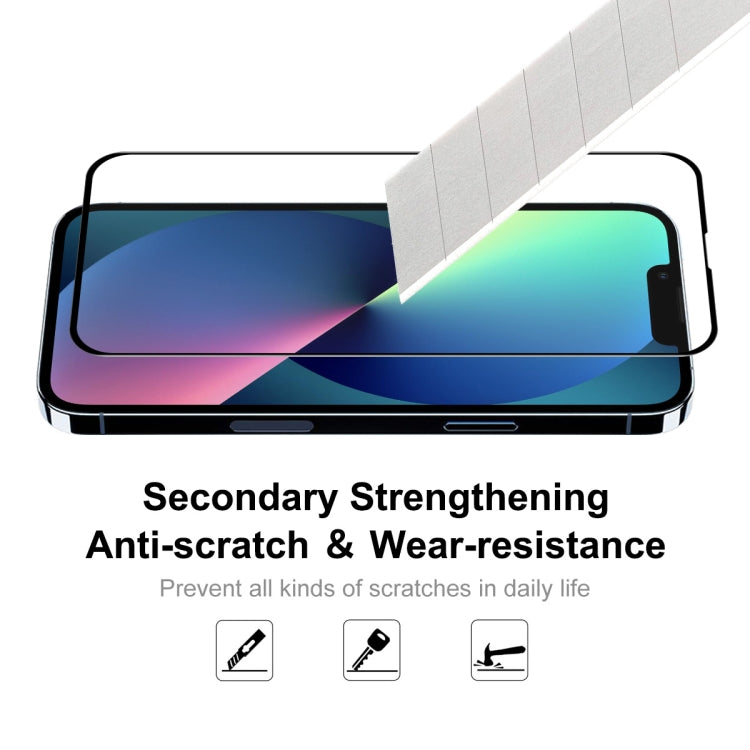 ENKAY Hat-Prince Full Glue Vetro temperato 6D Protezione antigraffio a copertura totale per iPhone 13 Pro Max, 1pcs, 2pcs, 5pcs