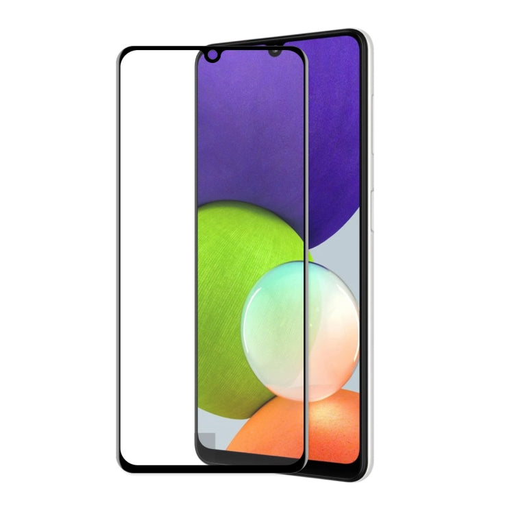 ENKAY Hat-Prince Full Glue Vetro temperato 6D Protezione antigraffio a copertura totale, For Samsung Galaxy A03s 164mm(1pc), For Samsung Galaxy A03s 166mm(1pc), For Samsung Galaxy A22 4G(1pc), For Samsung Galaxy A22 5G(1pc), For Samsung Galaxy A32 4G(1...