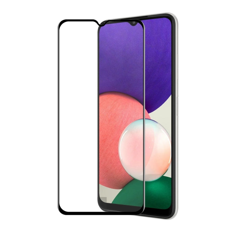 ENKAY Hat-Prince Full Glue Vetro temperato 6D Protezione antigraffio a copertura totale, For Samsung Galaxy A03s 164mm(1pc), For Samsung Galaxy A03s 166mm(1pc), For Samsung Galaxy A22 4G(1pc), For Samsung Galaxy A22 5G(1pc), For Samsung Galaxy A32 4G(1...