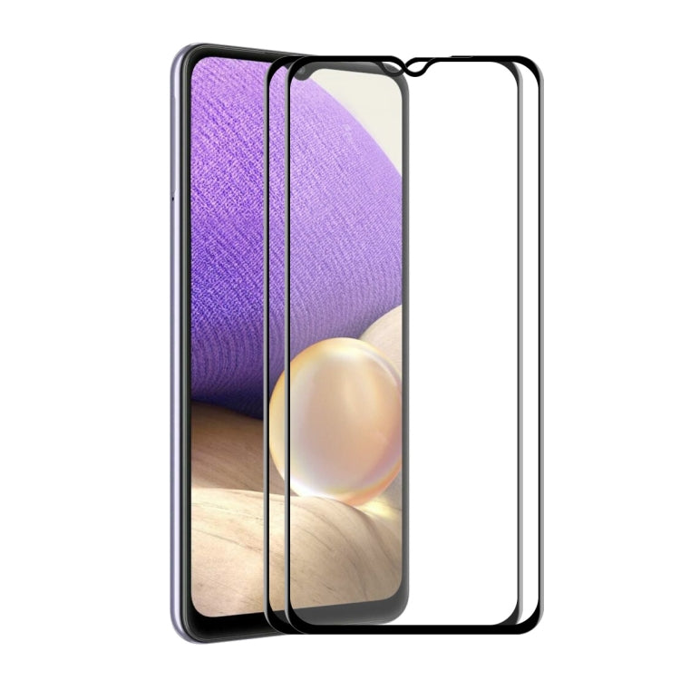 2 PZ ENKAY Hat-Prince Full Glue Vetro temperato Protezione antigraffio a copertura totale 6D, For Samsung Galaxy A03s 164mm(2pcs), For Samsung Galaxy A03s 166mm(2pcs), For Samsung Galaxy A22 4G(2pcs), For Samsung Galaxy A22 5G(2pcs)                    ...