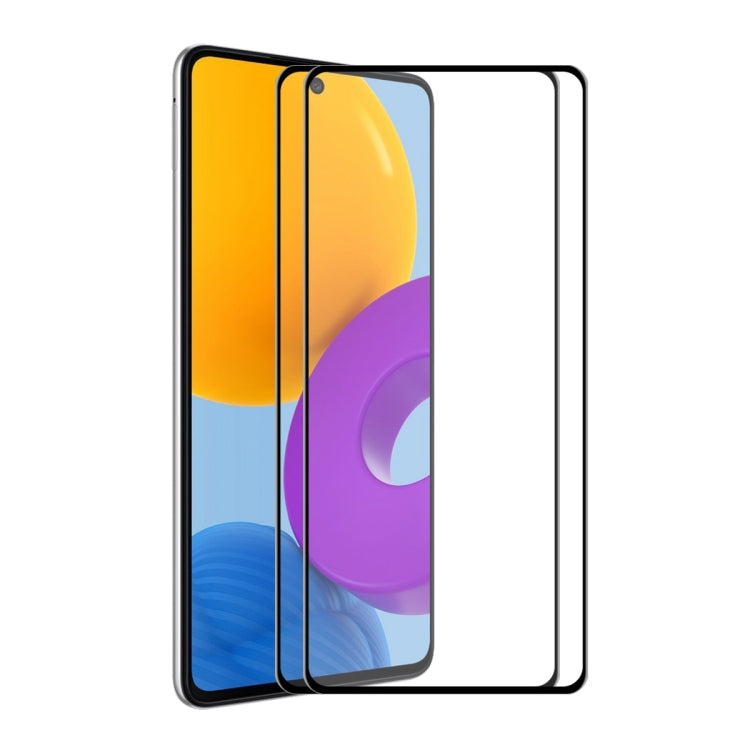 2 PZ ENKAY Hat-Prince Full Glue Vetro temperato Protezione antigraffio a copertura totale 6D, For Samsung Galaxy A03s 164mm(2pcs), For Samsung Galaxy A03s 166mm(2pcs), For Samsung Galaxy A22 4G(2pcs), For Samsung Galaxy A22 5G(2pcs)                    ...