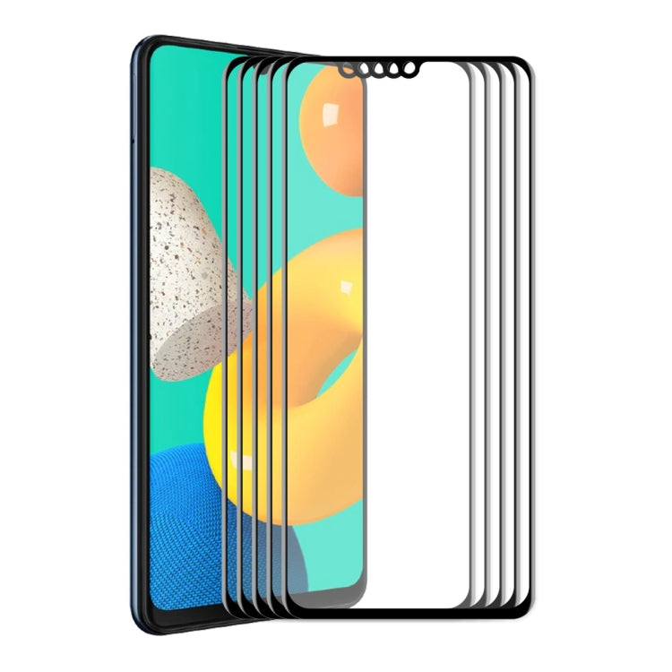 5 PZ ENKAY Hat-Prince Full Glue Vetro temperato Protezione antigraffio a copertura totale 6D, For Samsung Galaxy A03s 164mm(5pcs), For Samsung Galaxy A03s 166mm(5pcs), For Samsung Galaxy A22 4G(5pcs), For Samsung Galaxy A22 5G(5pcs)                    ...