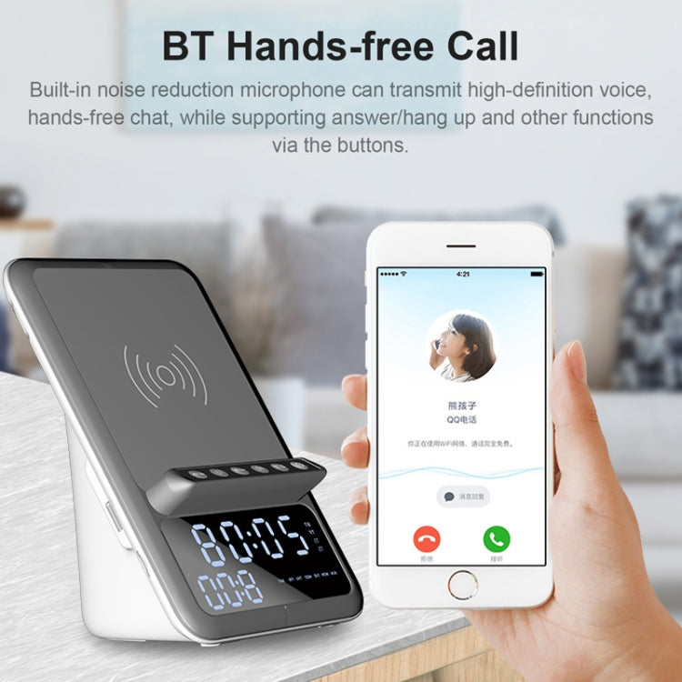 AEC BT512 Altoparlante Bluetooth con Caricabatterie Wireless