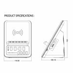 AEC BT512 Altoparlante Bluetooth con Caricabatterie Wireless