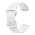 Per Fitbit Charge 5 Gel di silice monocromatico per sostituire il cinturino dell'orologio, Size：Large Size, Size: Small Size