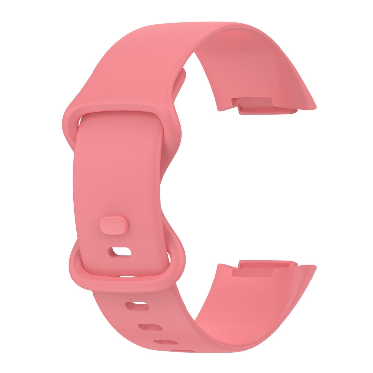Per Fitbit Charge 5 Gel di silice monocromatico per sostituire il cinturino dell'orologio, Size：Large Size, Size: Small Size