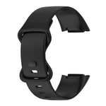 Per Fitbit Charge 5 Gel di silice monocromatico per sostituire il cinturino dell'orologio, Size：Large Size, Size: Small Size