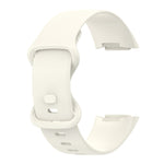 Per Fitbit Charge 5 Gel di silice monocromatico per sostituire il cinturino dell'orologio, Size：Large Size, Size: Small Size