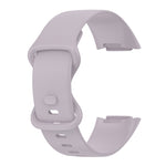 Per Fitbit Charge 5 Gel di silice monocromatico per sostituire il cinturino dell'orologio, Size：Large Size, Size: Small Size