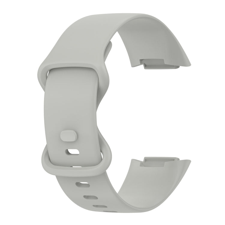 Per Fitbit Charge 5 Gel di silice monocromatico per sostituire il cinturino dell'orologio, Size：Large Size, Size: Small Size