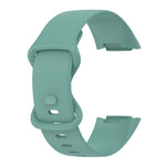 Per Fitbit Charge 5 Gel di silice monocromatico per sostituire il cinturino dell'orologio, Size：Large Size, Size: Small Size