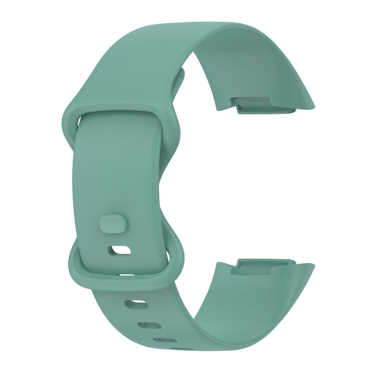 Per Fitbit Charge 5 Gel di silice monocromatico per sostituire il cinturino dell'orologio, Size：Large Size, Size: Small Size
