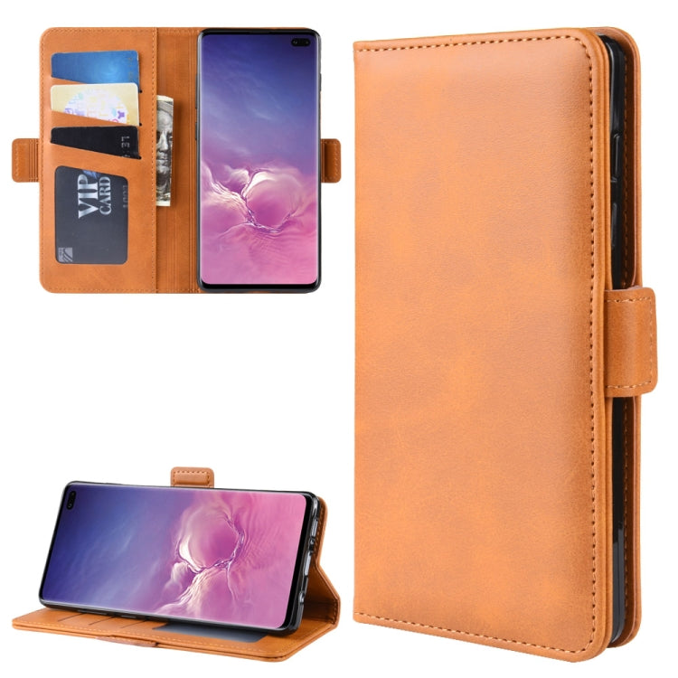 Custodia per cellulare in pelle con supporto a portafoglio per Samsung Galaxy S10 Plus, For Galaxy S10 Plus