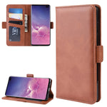 Custodia per cellulare in pelle con supporto a portafoglio per Samsung Galaxy S10 Plus, For Galaxy S10 Plus