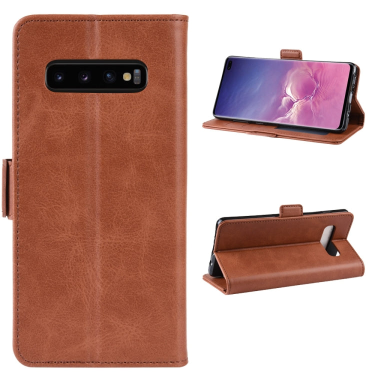 Custodia per cellulare in pelle con supporto a portafoglio per Samsung Galaxy S10 Plus, For Galaxy S10 Plus