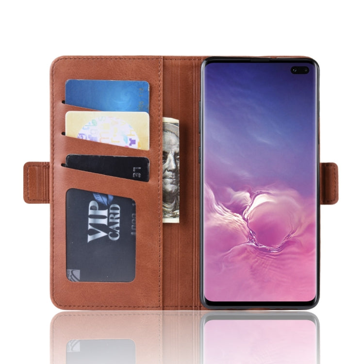 Custodia per cellulare in pelle con supporto a portafoglio per Samsung Galaxy S10 Plus, For Galaxy S10 Plus