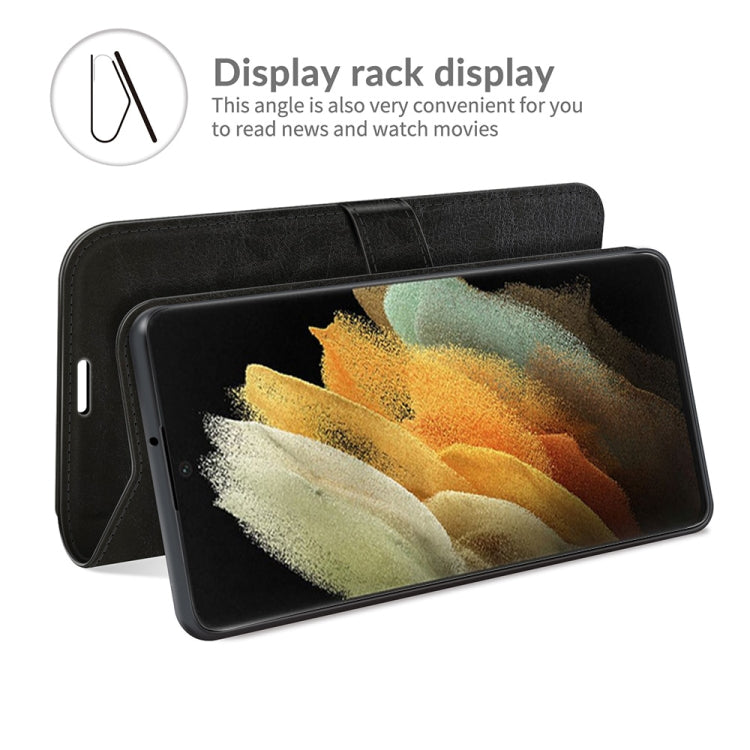 Per Samsung Galaxy S22 Ultra 5G R64 Texture Custodia protettiva a vibrazione orizzontale singola con supporto e slot per schede e portafoglio e cornice per foto, For Samsung Galaxy S22 Ultra 5G