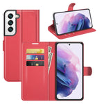 Per Samsung Galaxy S22+ 5G Litchi Texture Custodia protettiva a vibrazione orizzontale con supporto e slot per schede e portafoglio, For Galaxy S22+ 5G