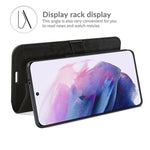 Per Samsung Galaxy S22 + 5G R64 Texture Custodia protettiva a vibrazione orizzontale singola con supporto e slot per schede e portafogli e cornice per foto, For Samsung Galaxy S22+ 5G