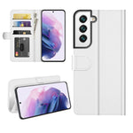 Per Samsung Galaxy S22 + 5G R64 Texture Custodia protettiva a vibrazione orizzontale singola con supporto e slot per schede e portafogli e cornice per foto, For Samsung Galaxy S22+ 5G