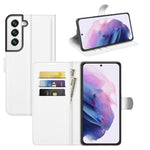 Per Samsung S22 Litchi Texture Custodia protettiva a vibrazione orizzontale con supporto, slot per schede e portafoglio, For Galaxy S22 5G