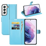 Per Samsung S22 Litchi Texture Custodia protettiva a vibrazione orizzontale con supporto, slot per schede e portafoglio, For Galaxy S22 5G