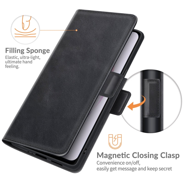 Per Samsung Galaxy S22 5G Custodia in pelle a vibrazione orizzontale con fibbia magnetica a doppio lato con supporto e slot per carte e portafoglio, For Samsung Galaxy S22 5G