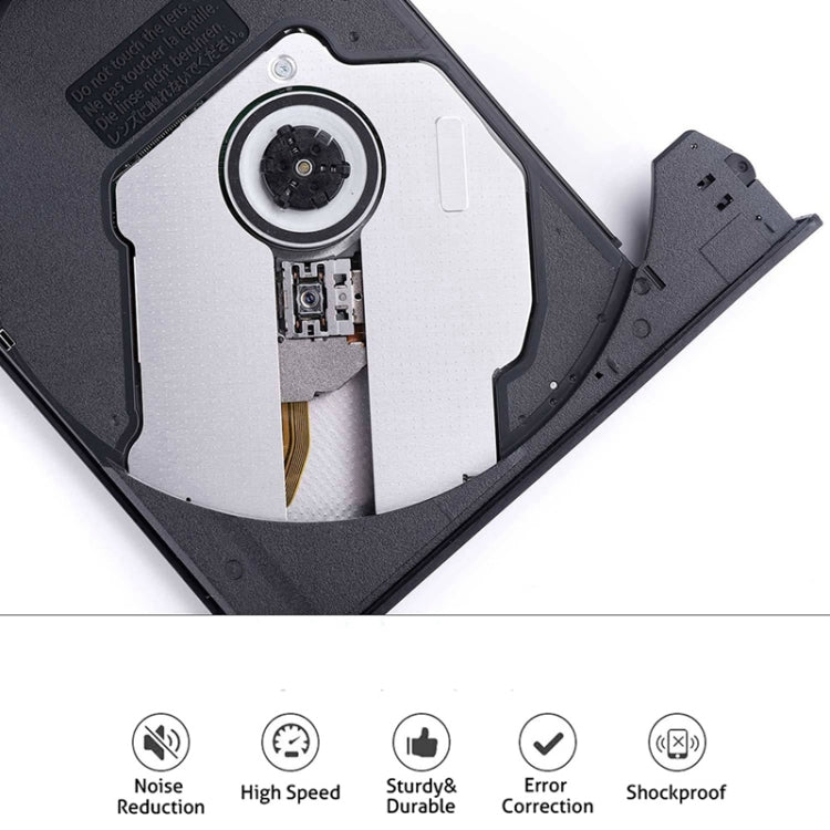 Masterizzatore DVD/CD esterno USB 3.0 Type-C compatibile Windows