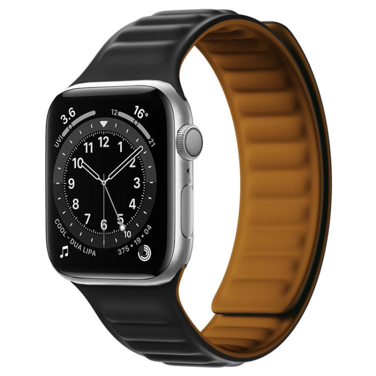 Cinturino in silicone con cinturino magnetico per Apple Watch Series, 7 41mm / 6&SE&5&4 40mm / 3&2&1 38mm