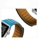 Cinturino in silicone con cinturino magnetico per Apple Watch Series, 7 41mm / 6&SE&5&4 40mm / 3&2&1 38mm