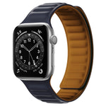 Cinturino in silicone con cinturino magnetico per Apple Watch Series, 7 45mm / 6&SE&5&4 44mm / 3&2&1 42mm