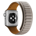 Cinturino in silicone con cinturino magnetico per Apple Watch Series, 7 45mm / 6&SE&5&4 44mm / 3&2&1 42mm