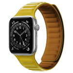 Cinturino in silicone con cinturino magnetico per Apple Watch Series, 7 45mm / 6&SE&5&4 44mm / 3&2&1 42mm