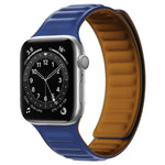 Cinturino in silicone con cinturino magnetico per Apple Watch Series, 7 45mm / 6&SE&5&4 44mm / 3&2&1 42mm